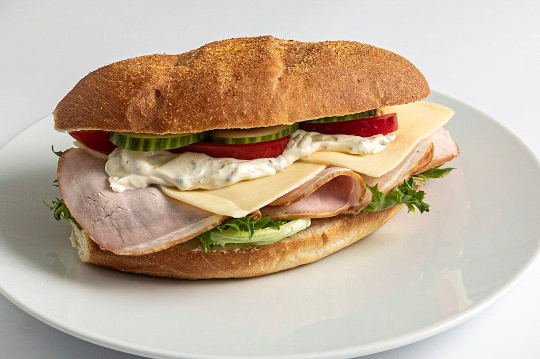 Sandwich med skinke/ost