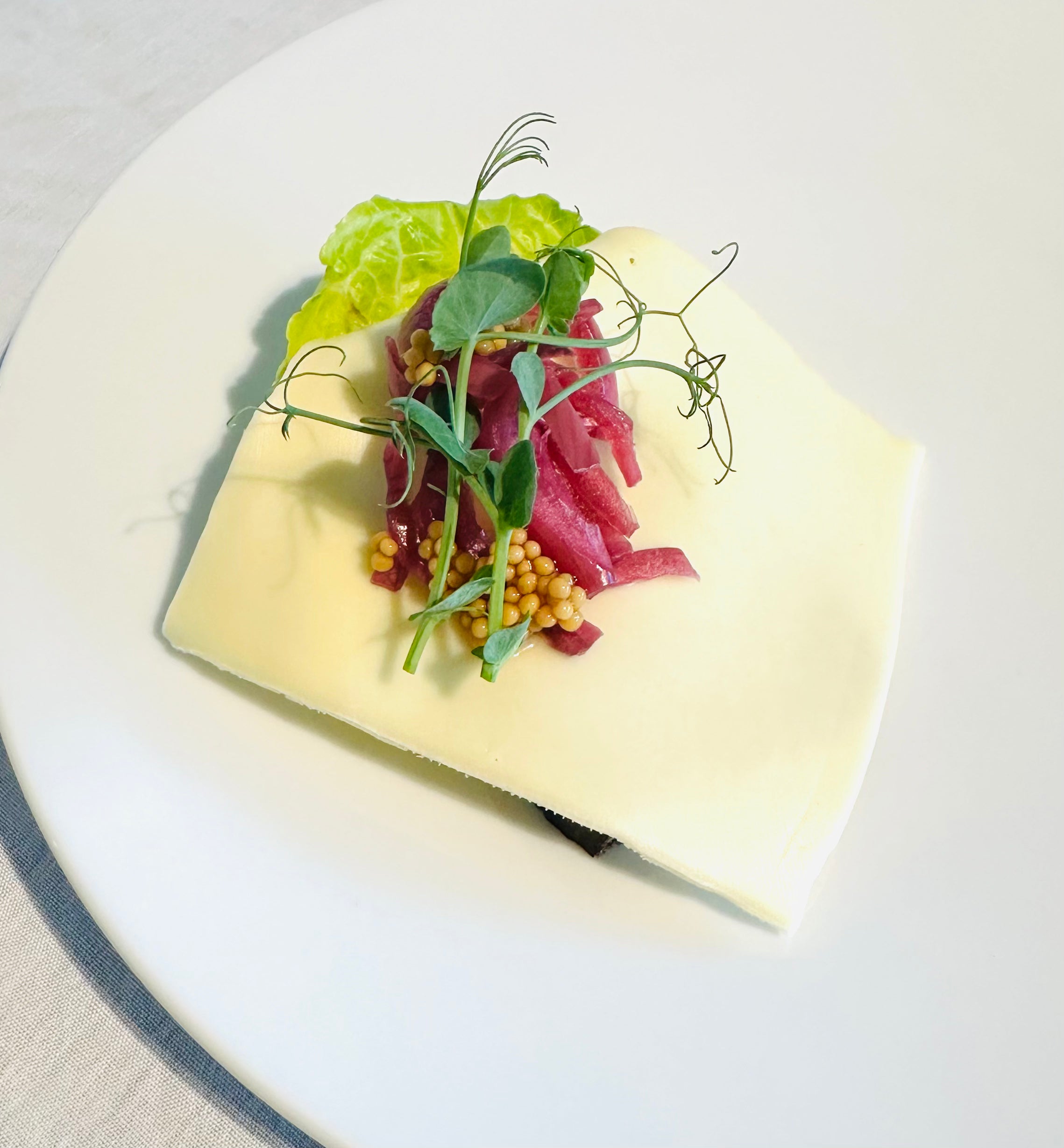Rugbrød med ost (hapser) – C-Gastronomi