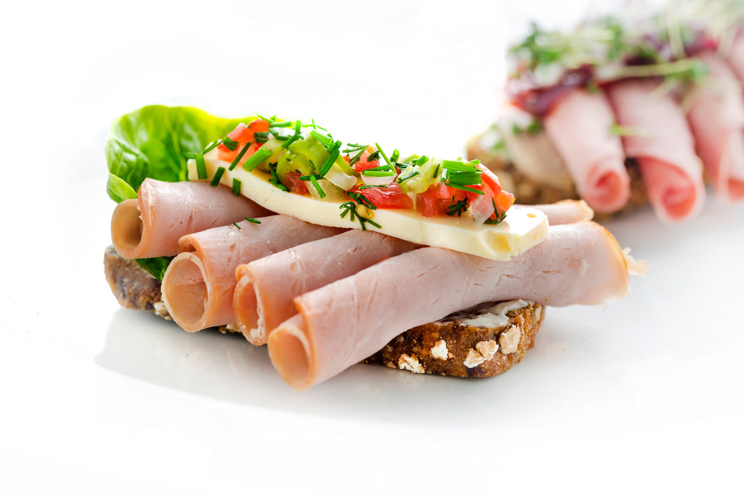 Hamburgerryg m/ frisk salat (Hapser)